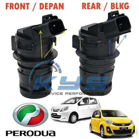 Front Rear Wiper Washer Tank Motor Perodua Myvi Lagi Best