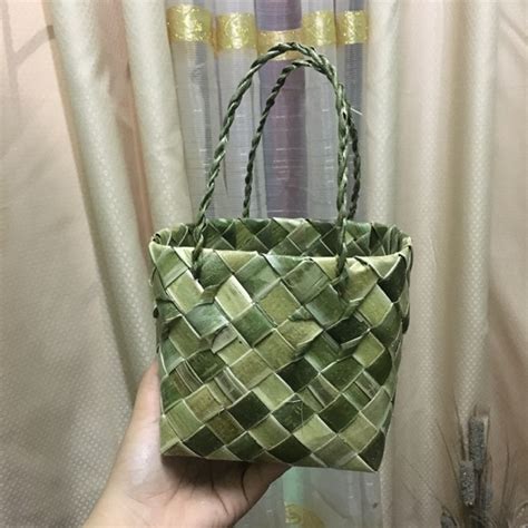 Mini Bayong Bag Pandan Bag Native Bag Handmande Shopee Philippines