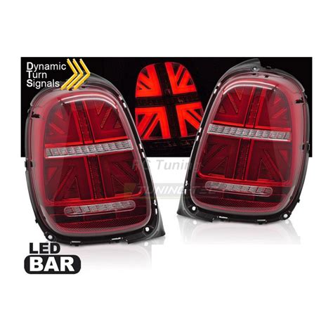 Feux arrière Rouge LED SEQ pour Mini Cooper F55 F56 F57 14 17