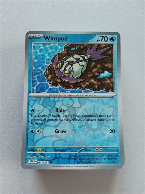 Wimpod Reverse Holo Paradox Rift Pokemon Kaufen Auf Ricardo