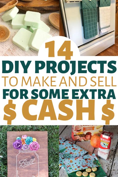 14 Simple Crafts To Make And Sell For Extra Money So Easy In 2020 Summer Diy Projects Diy