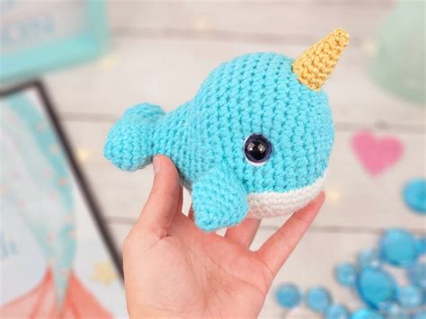 Whale Crochet Pattern Narwhal Crochet Pattern Crochet Whale Etsy