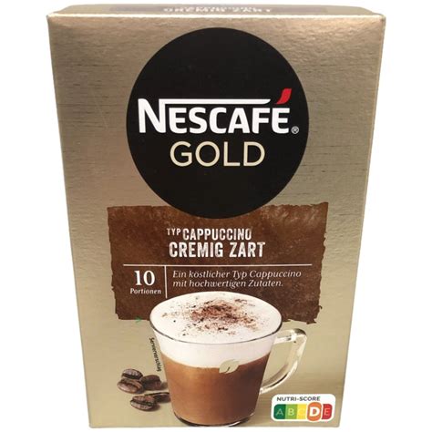 Nescaf Gold Typ Cappuccino Cremig Zart Getr Nkepulver G X G St