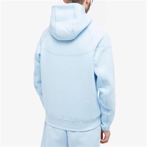 Nike X Nocta Tech Fleece Full Zip Hoodie Cobalt Tint And White End Gb