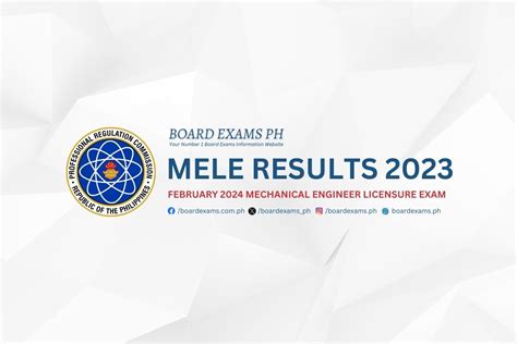 Mele Results February Mechanical Engineer Licensure Exam List Of