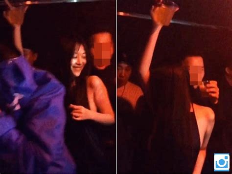 Former F X Member Sulli Spotted At Club Looking Happy And Sexy Koreaboo