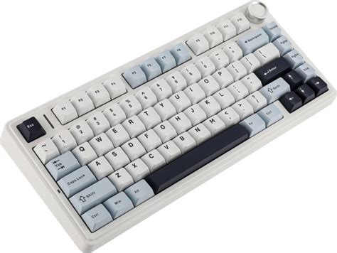 Epomaker X Aula F Light Blue LEDs RGB Hot Swap LEOBOG Ice Vein Ab