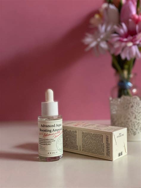 AXIS-Y ADVANCED AQUA BOOSTING AMPOULE, Beauty & Personal Care, Face ...