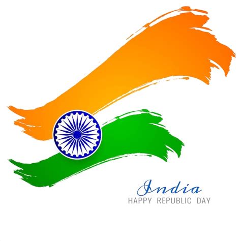 Free Vector | Beautiful Indian Flag theme vector background