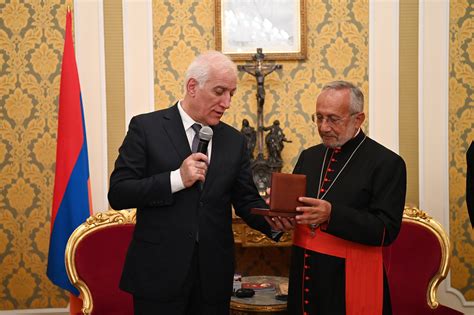 President Vahagn Khachaturyan Met With Representatives Of The Armenian