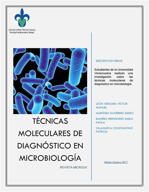 T Cnicas Moleculares De Diagn Stico En Microbiolog A By T Cnicas