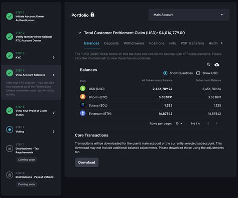 Using The Customer Claims Portal Ftx