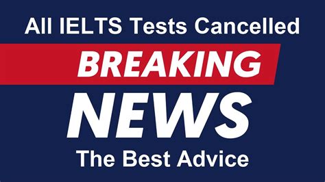 Breaking News All IELTS Tests Cancelled Again YouTube