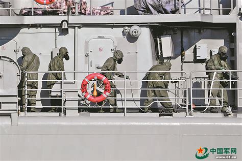 海军某护卫舰支队海上全训合格考核掠影：海天之间起风雷 光明网