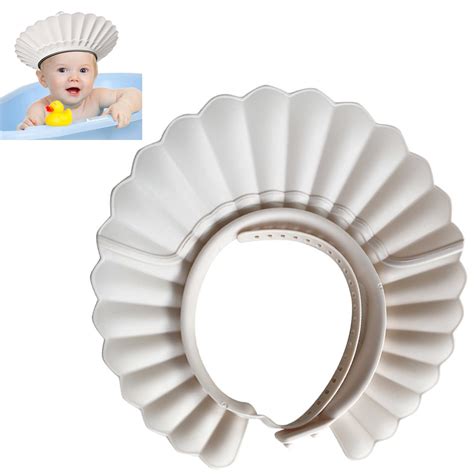 Baby Shower Cap Bathing Cap Safe Silicone Protection Bath Cap Soft