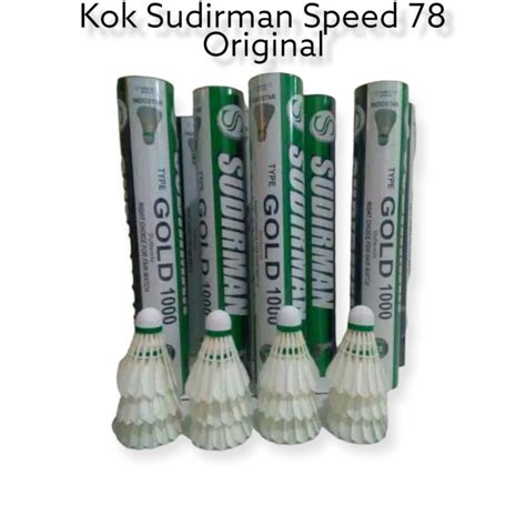 Jual Kok Sudirman Gold Original Shuttlecock Sudirman Shuttlecock