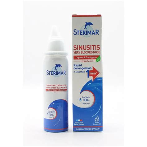 Stérimar Sinusite Nez Très Bouché 50ml