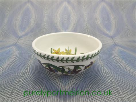 Portmeirion Pottery Botanic Garden Inch Fruit Salad Bowl Narcissus