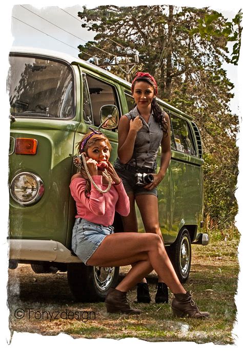 Volkswagen And Pin Up Girls By Anthony Zuñiga 500px