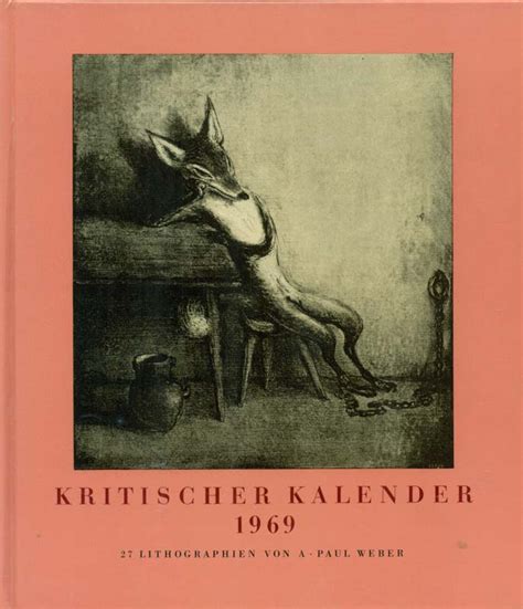 Kritischer Kalender Jahrgang Von Weber Paul A