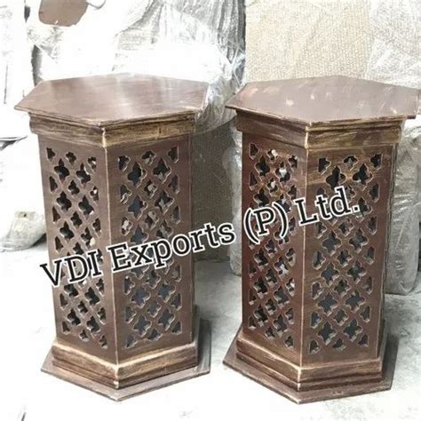 Brown Fiber Edge Wedding Decoration Pillars At Best Price In Patiala