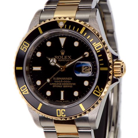 All Watches Rolex Submariner Date 18K Yellow Gold Stainless Steel