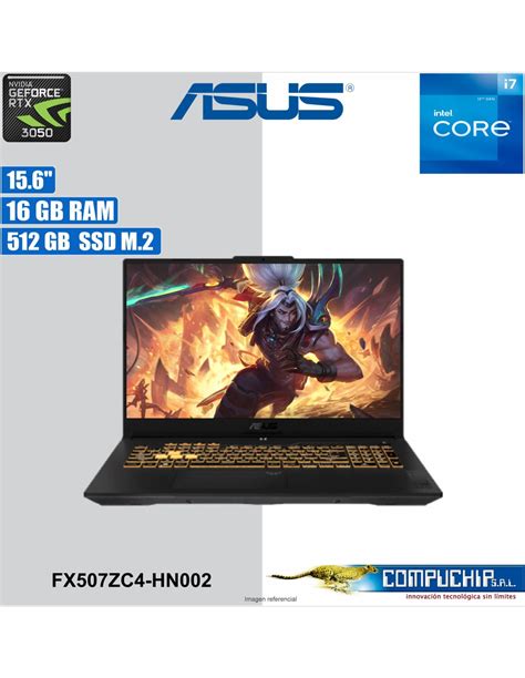 Laptop ASUS FX507ZC4 HN002 15 6 FHD IPS Core I7 12700H 2 3 4 7GHz 16GB