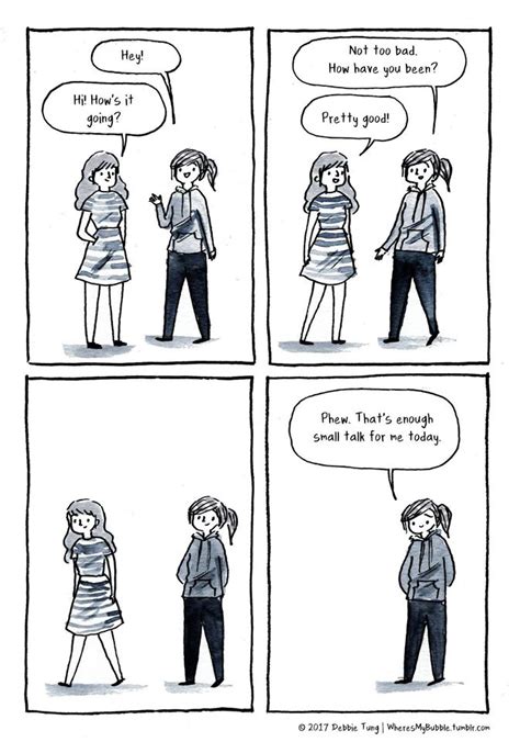 21 Beautiful Comics That Will Make Introverts Say 'Same'