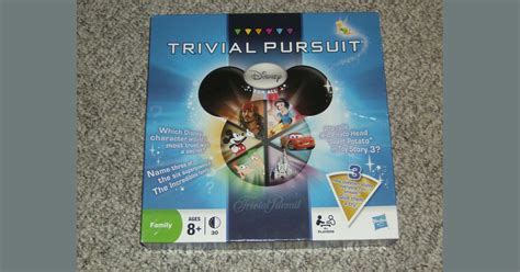 Trivial Pursuit Disney For All Board Game Boardgamegeek