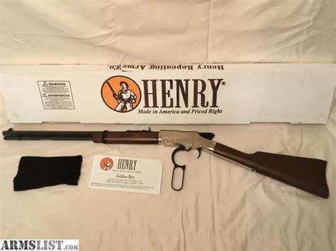 ARMSLIST - For Sale: Henry Golden Boy 22 mag lever action rifle