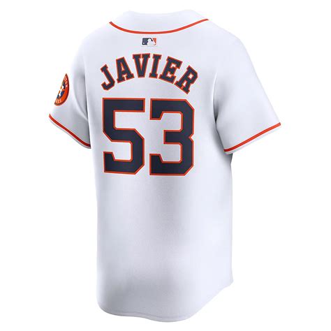 Nike Cristian Javier Houston Astros Home Limited Player Jersey Academy