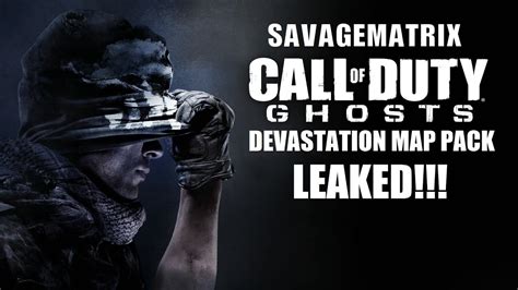 Call Of Duty Ghosts Devastation MAP PACK LEAKED With PATCH UPDATE