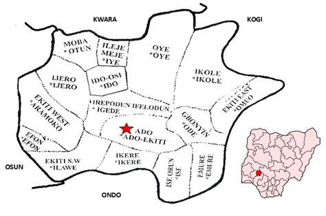 Ekiti State Local Government Areas