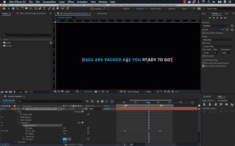 Video Tutorial How To Create Karaoke Graphics In After Effects