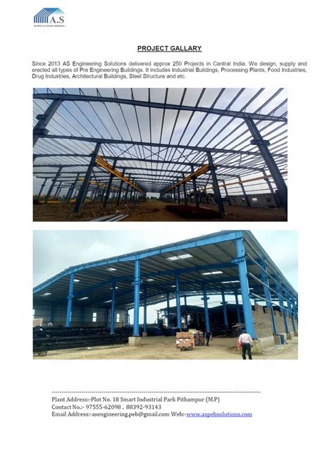 Mild Steel Prefabricated Factory Shed At Rs 170 Sq Ft Prefabricated