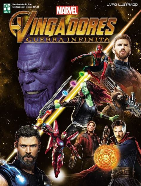 Vingadores Guerra Infinita vai ganhar Álbum de Figurinhas pela editora