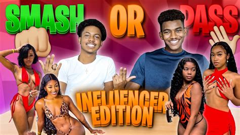 Smash Or Pass 🇯🇲 Influencer Edition With Singh Zima Youtube