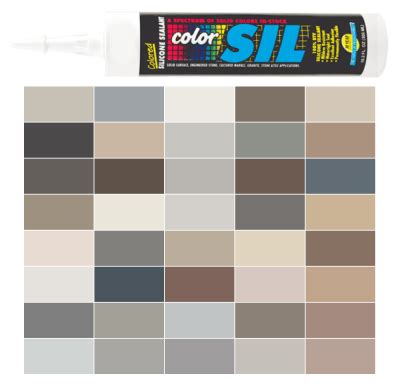 Colored Caulk Silicone Caulk Mapei Color Line Caulking By Color Rite