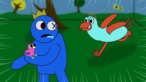 Blue VS Tarta Bird Garden of Ban Ban Animação YouTube