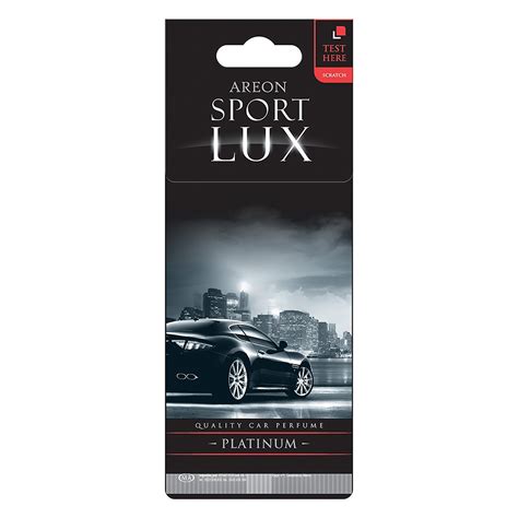 Areon Sport Lux Air Freshener Platinum Superior Auto Extras