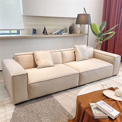 Minimalist cloth sofa small apartment living room modern minimalist ...