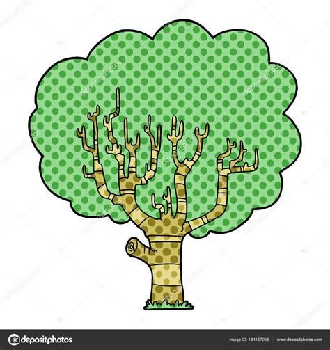 Vector Illustration Cartoon Tree Stock Vector By ©lineartestpilot 184167098