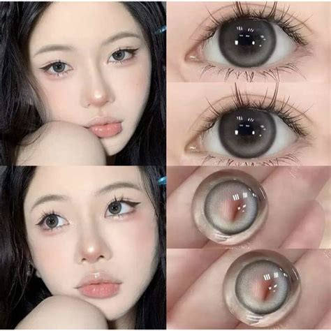 Jual J Softlens Abu Abu Grey Natural Korean Look Mm Normal Minus