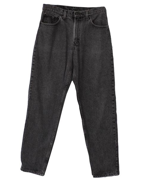 Levis S Vintage Pants S Levis Mens Slightly Faded Black