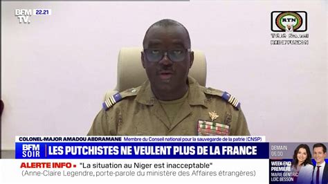 Niger les putschistes demandent le retrait des militaires français