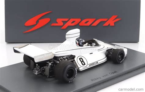 SPARK MODEL S4786 Scale 1 43 BRABHAM F1 BT44 N 8 SWEDEN GP 1974 RIKKY