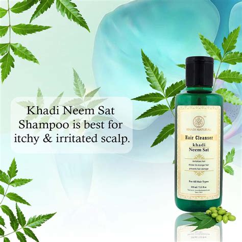 Khadi Neem Sat Herbal Shampoo 210 ML For Personal At Best Price In Amritsar