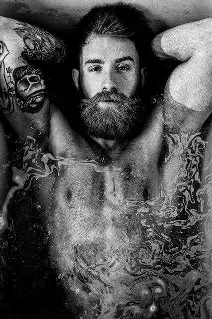 Pin De Fabulousms En Things I Love Tatuaje De Barba Hipsters Barbas