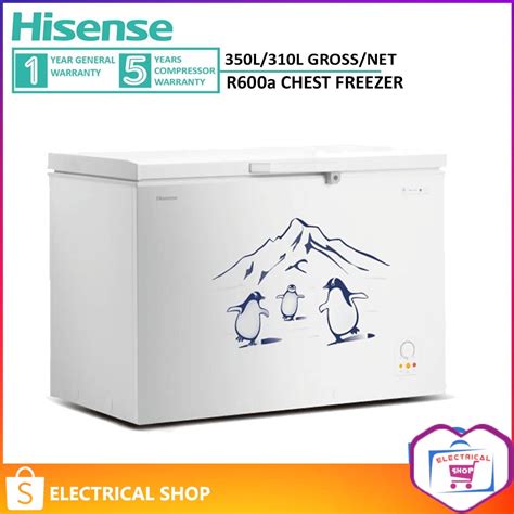 Hisense Chest Freezer L Hse Fc D Bw Shopee Malaysia