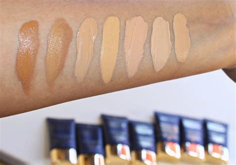 ESTEE LAUDER DOUBLE WEAR MAXIMUM COVER FOUNDATIONS REVIEW - GLAM THEORY ...